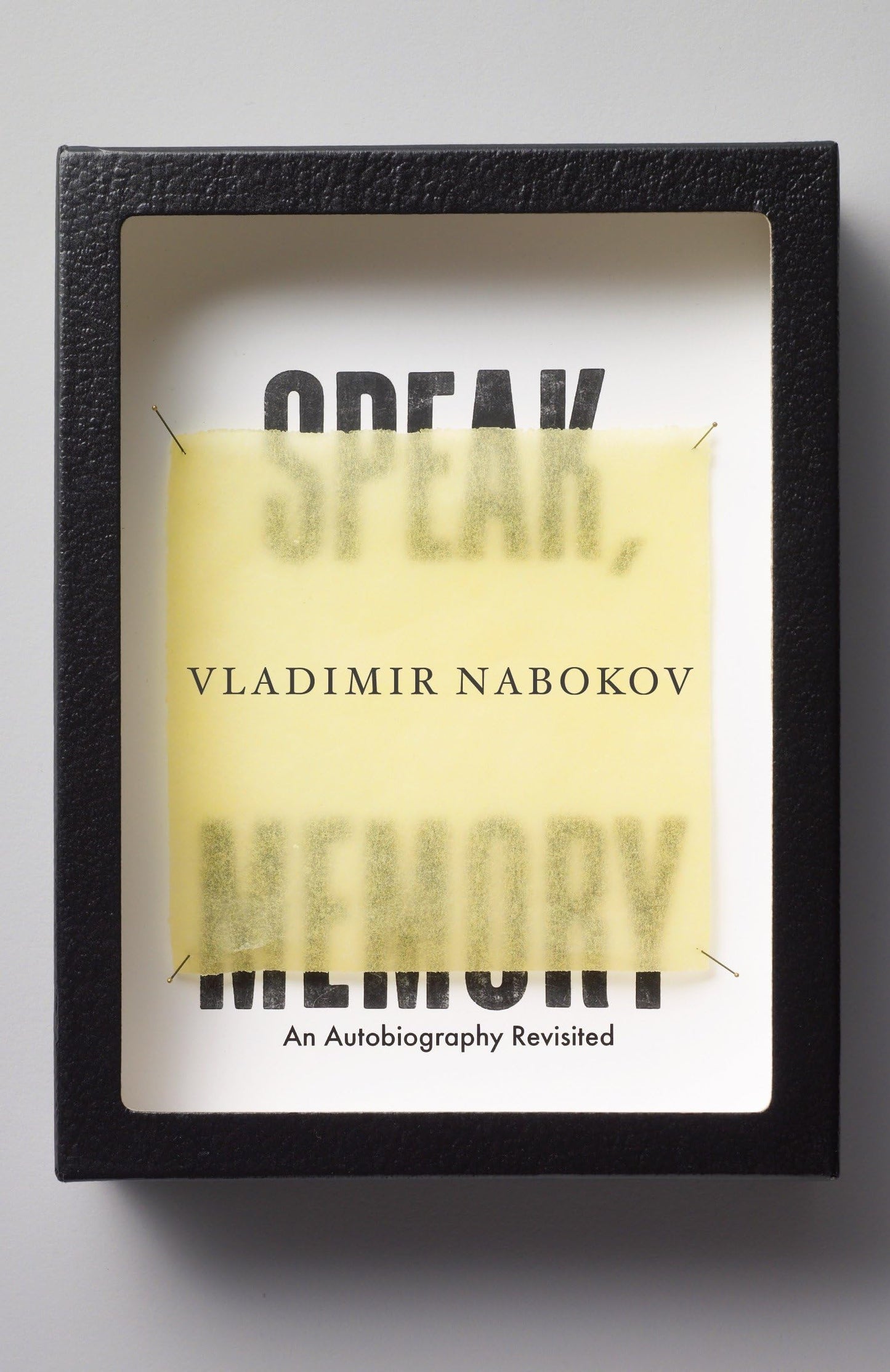 Speak, Memory book cover