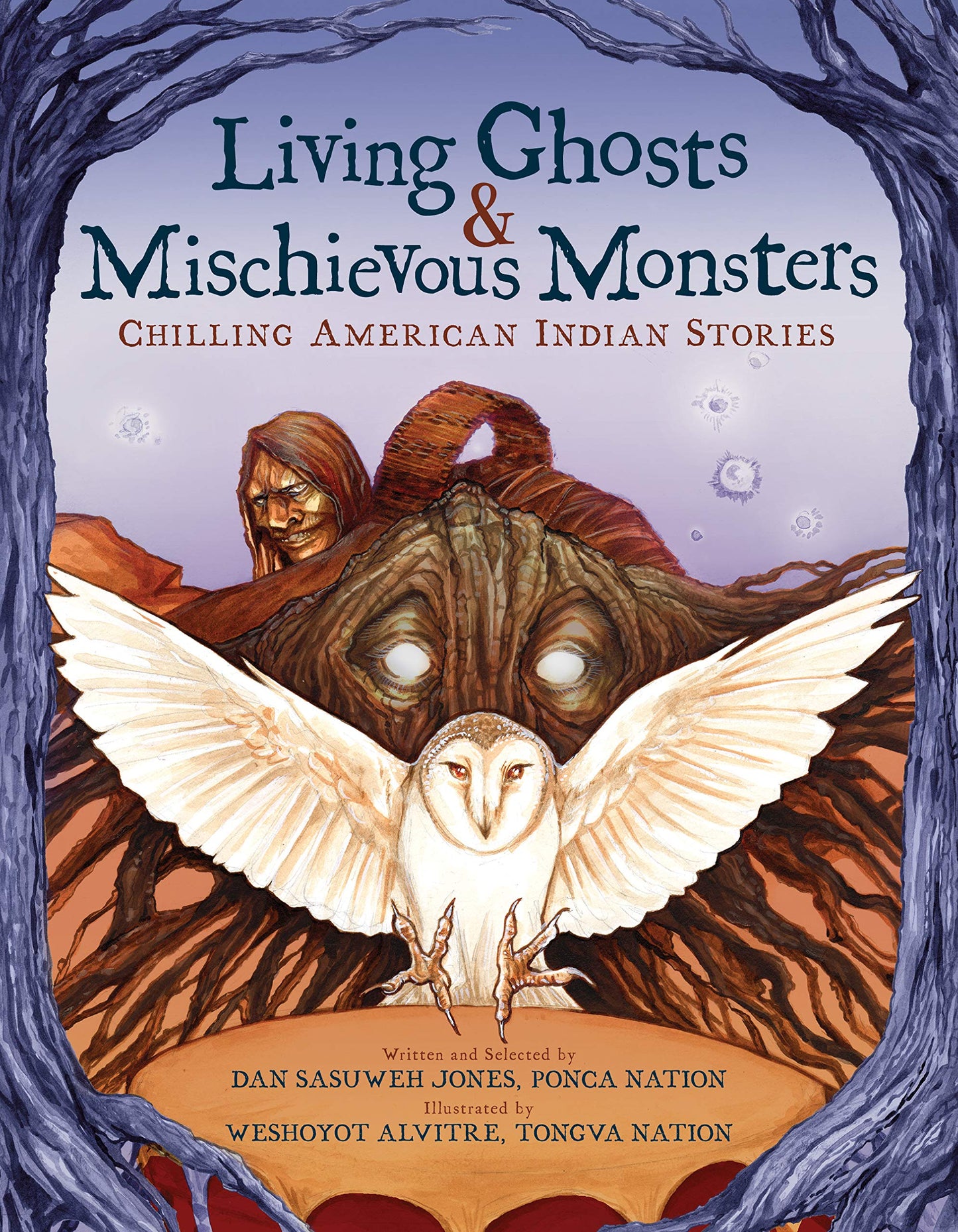 Living Ghosts and Mischievous Monsters: Chilling American Indian Stories book cover
