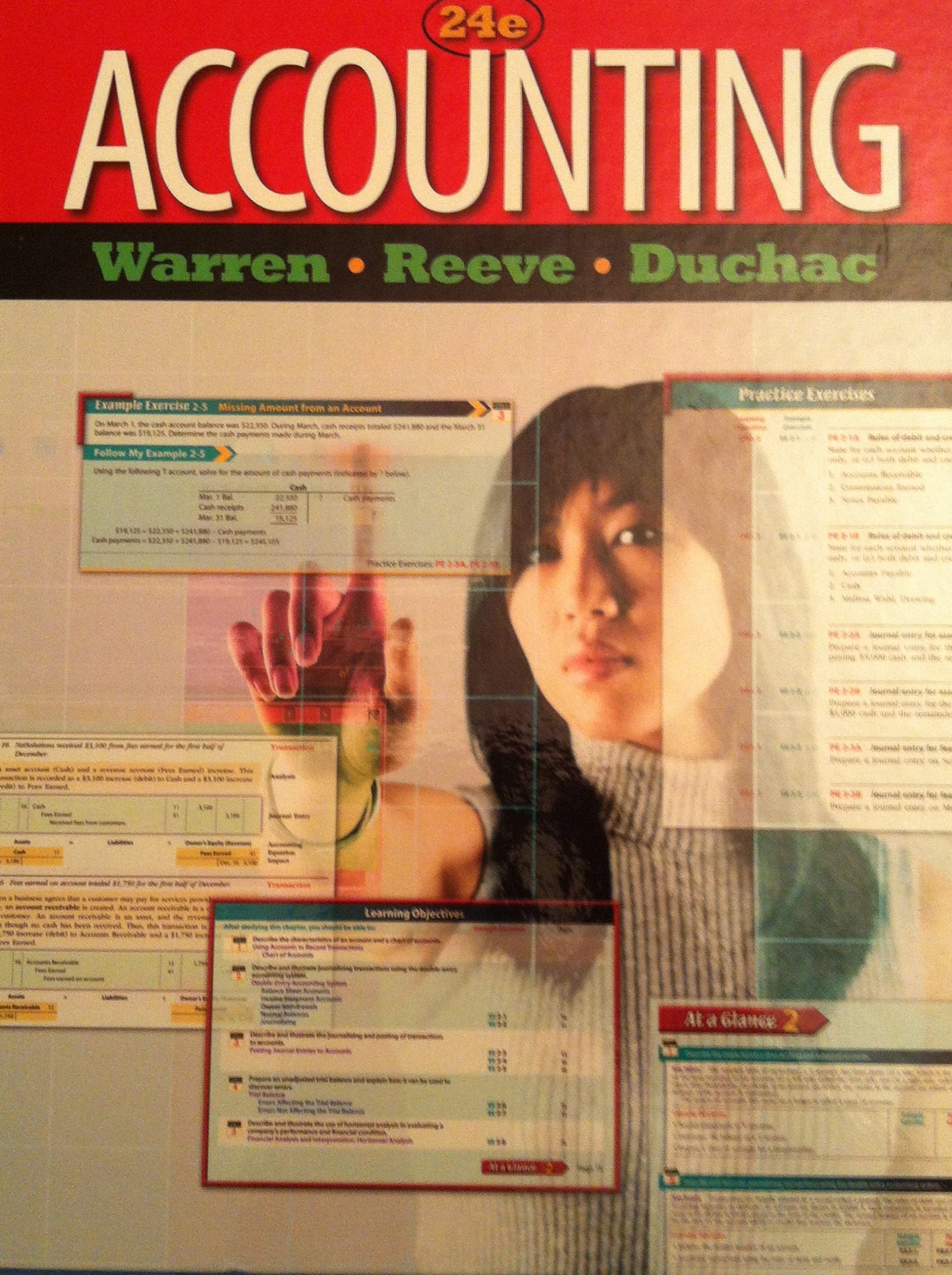 Accounting book cover