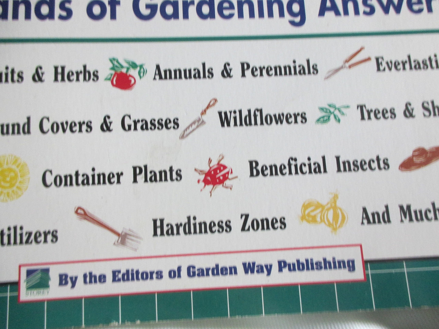 Just the Facts!: Dozens of Garden Charts, Thousands Of Gardening Answers book cover