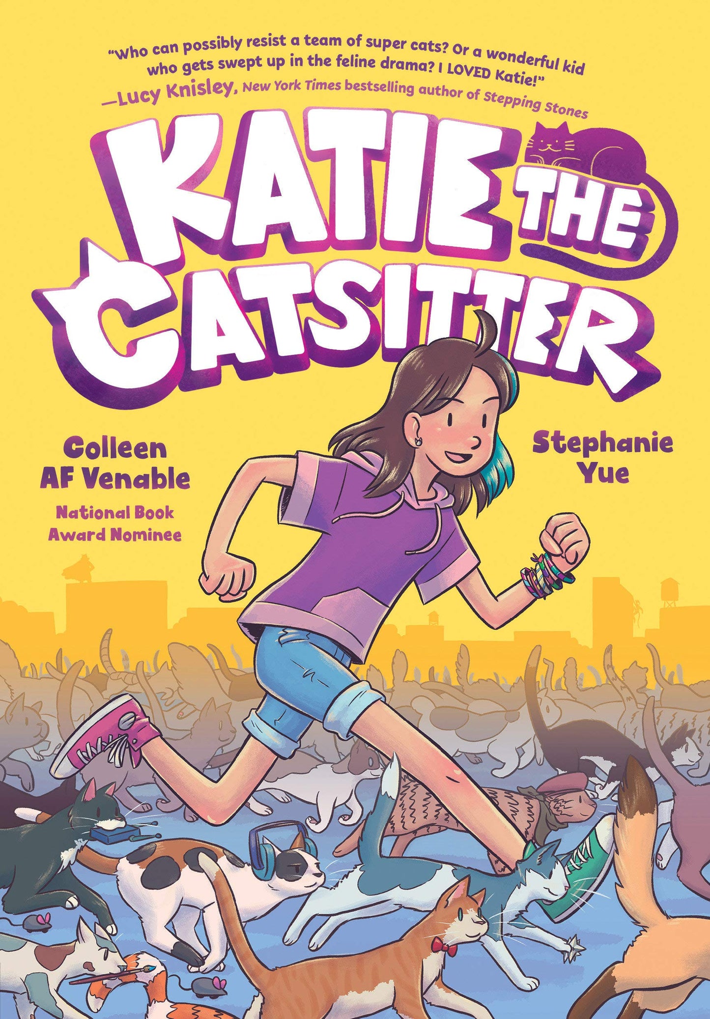 Katie the Catsitter: (A Graphic Novel) book cover