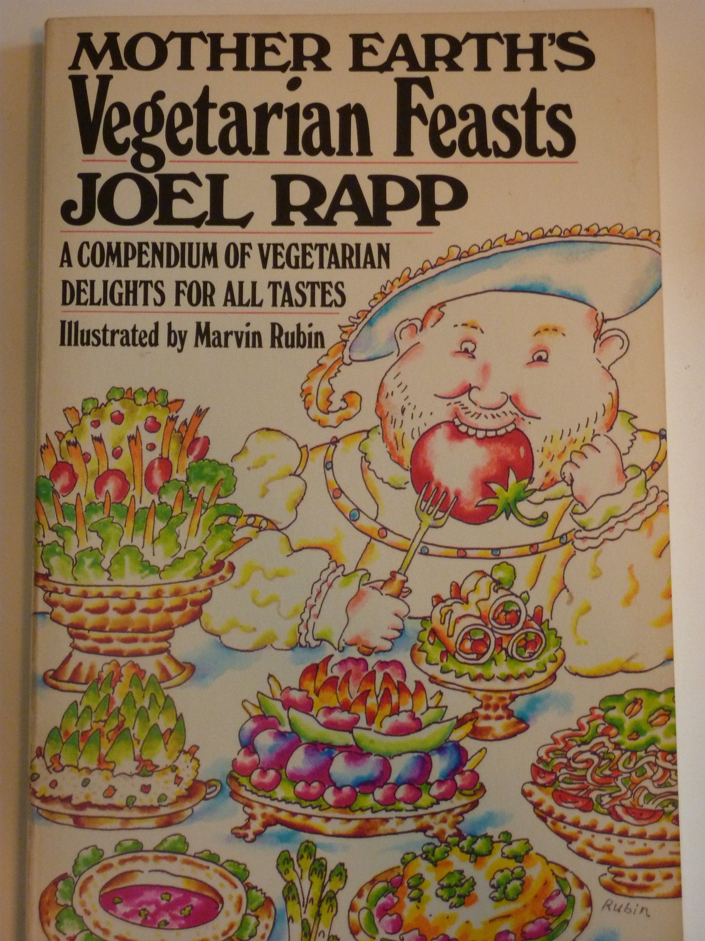 Mother Earth's vegetarian feasts book cover