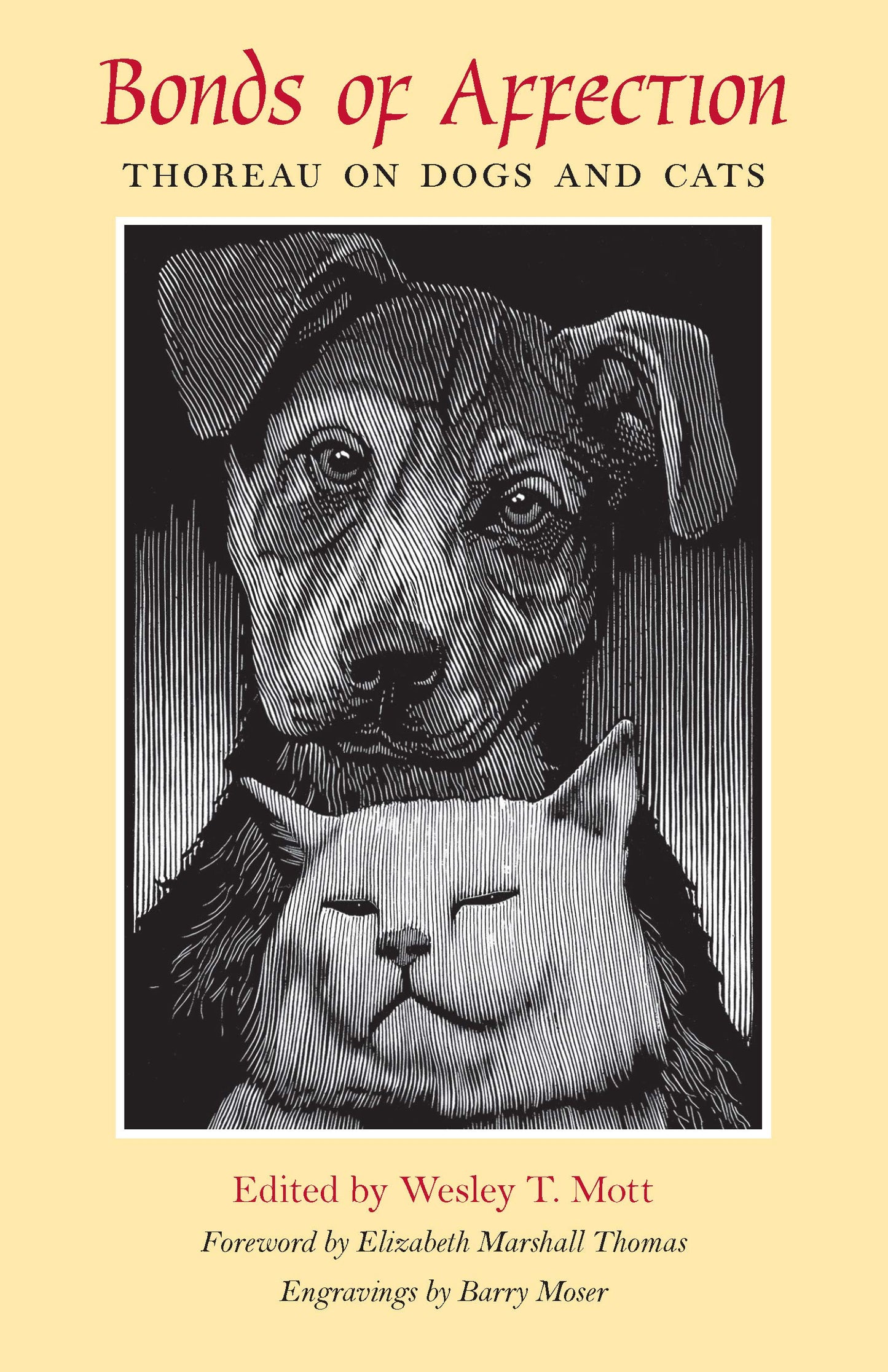 Bonds of Affection: Thoreau on Dogs and Cats book cover