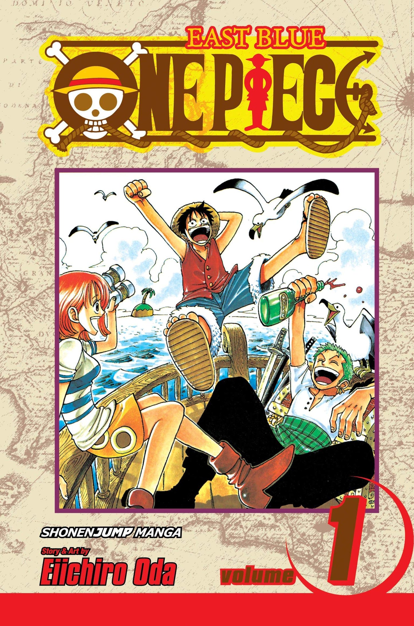 One Piece Volume 1 book cover