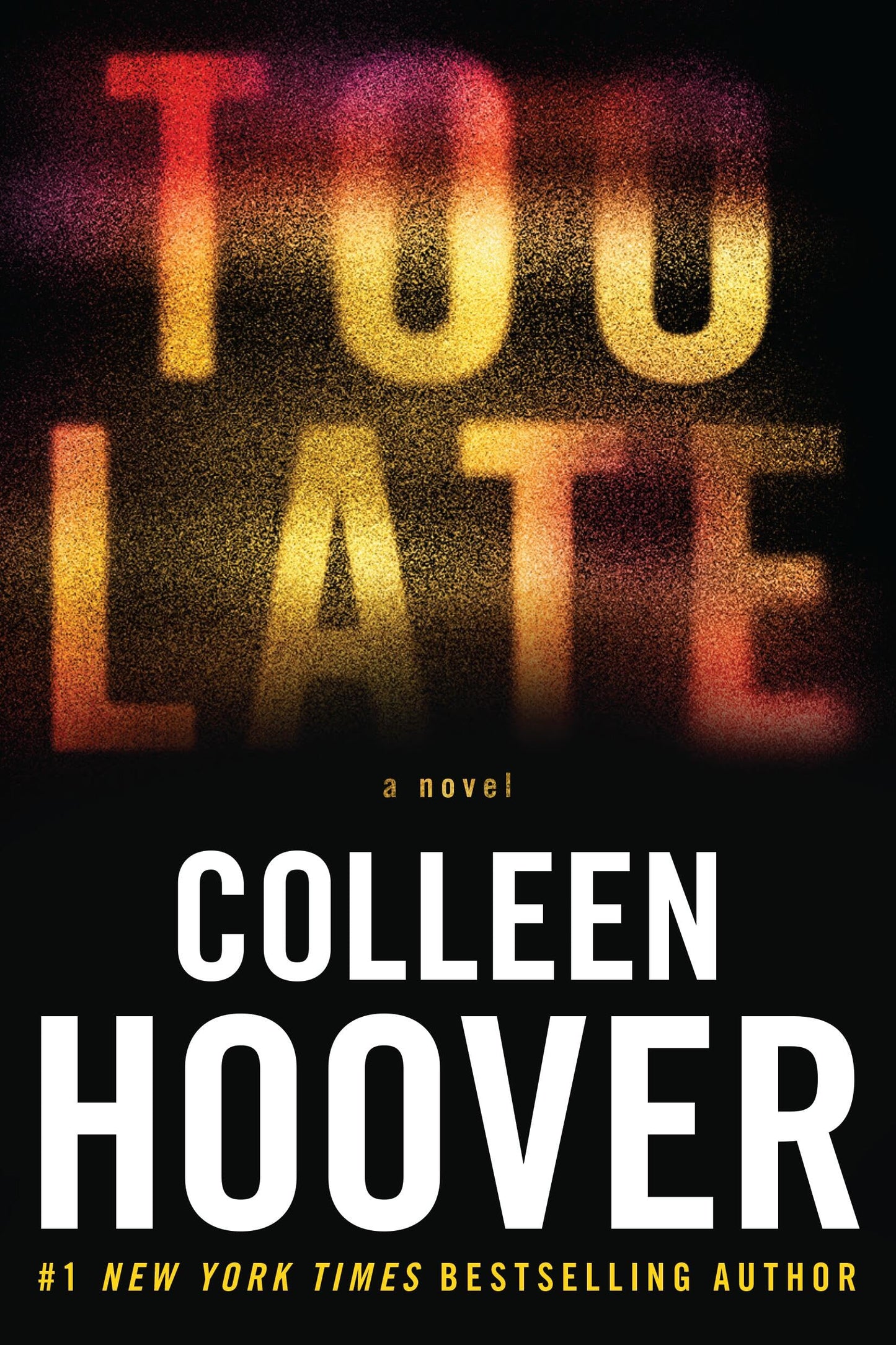 Too Late: Definitive Edition book cover