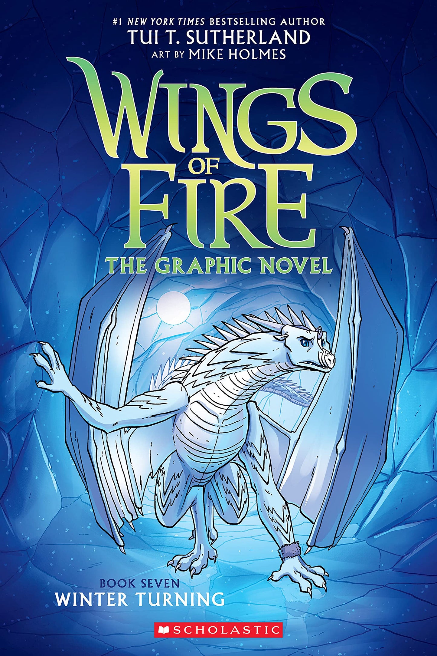 Winter Turning: A Graphic Novel (Wings of Fire Graphic Novel #7) book cover