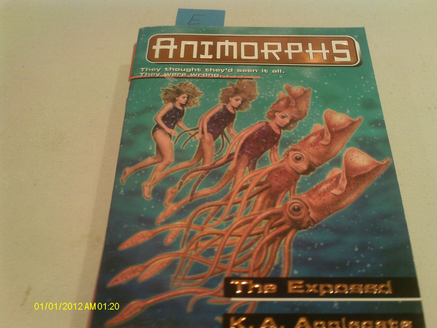 The Exposed (Animorphs #27) book cover