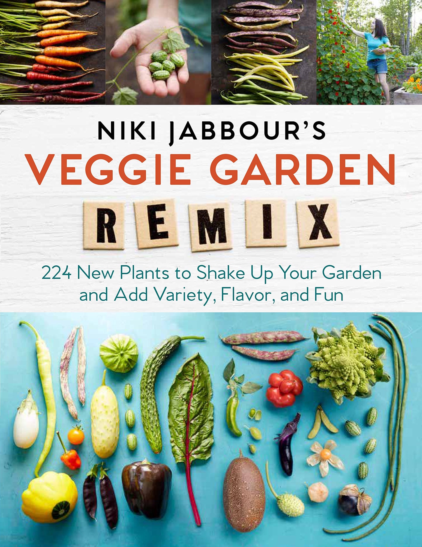 Niki Jabbour's Veggie Garden Remix: 224 New Plants to Shake Up Your Garden and Add Variety, Flavor, and Fun book cover