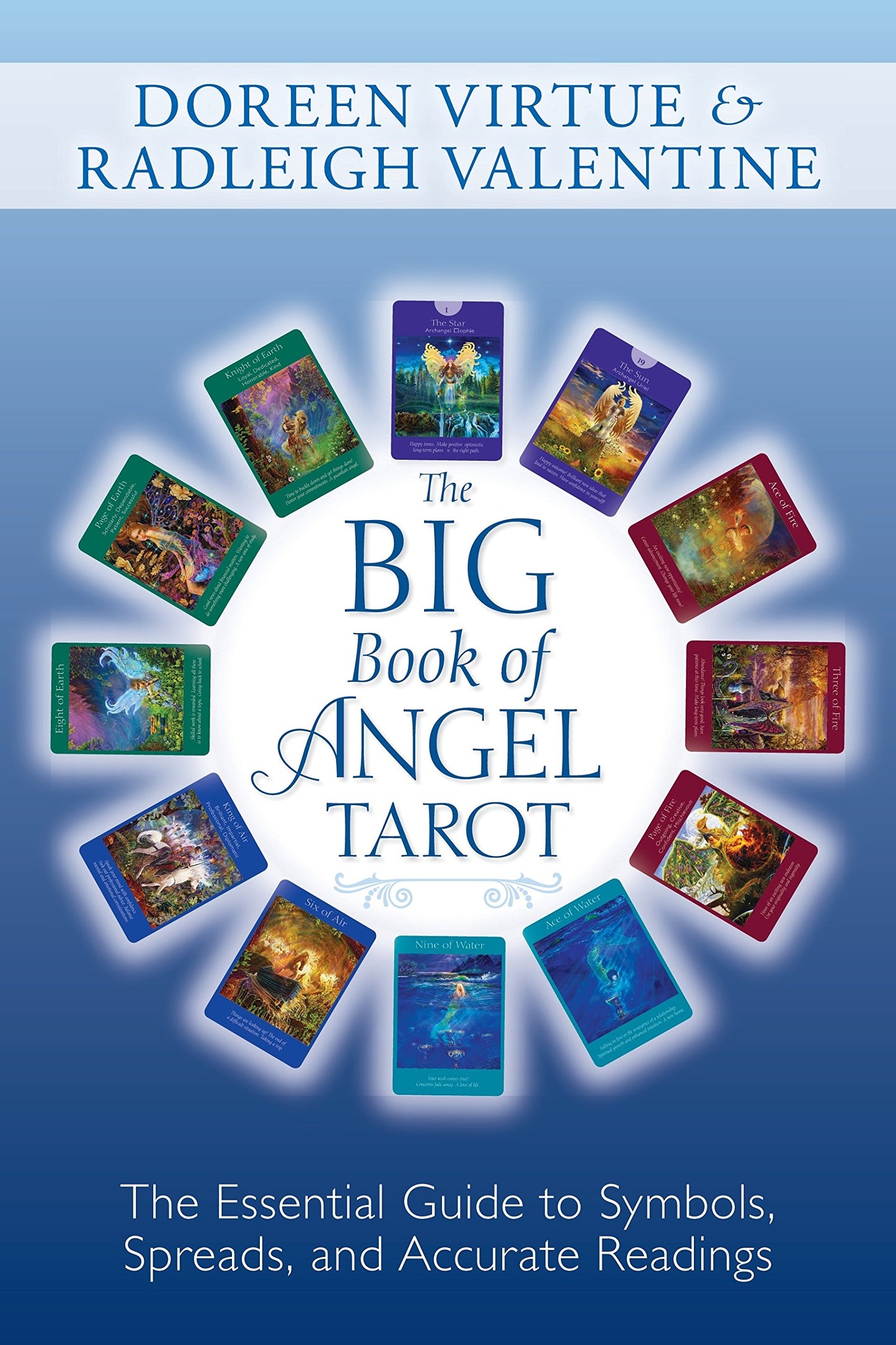 Big Book of Angel Tarot: The Essential Guide to Symbols, Spreads, and Accurate Readings book cover