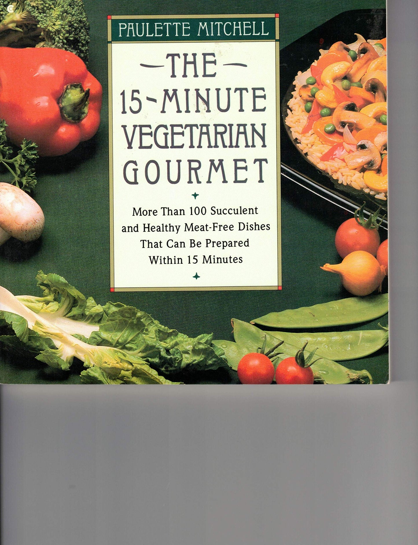 15-Minute Vegetarian Gourmet (COLLIER BOOKS) book cover