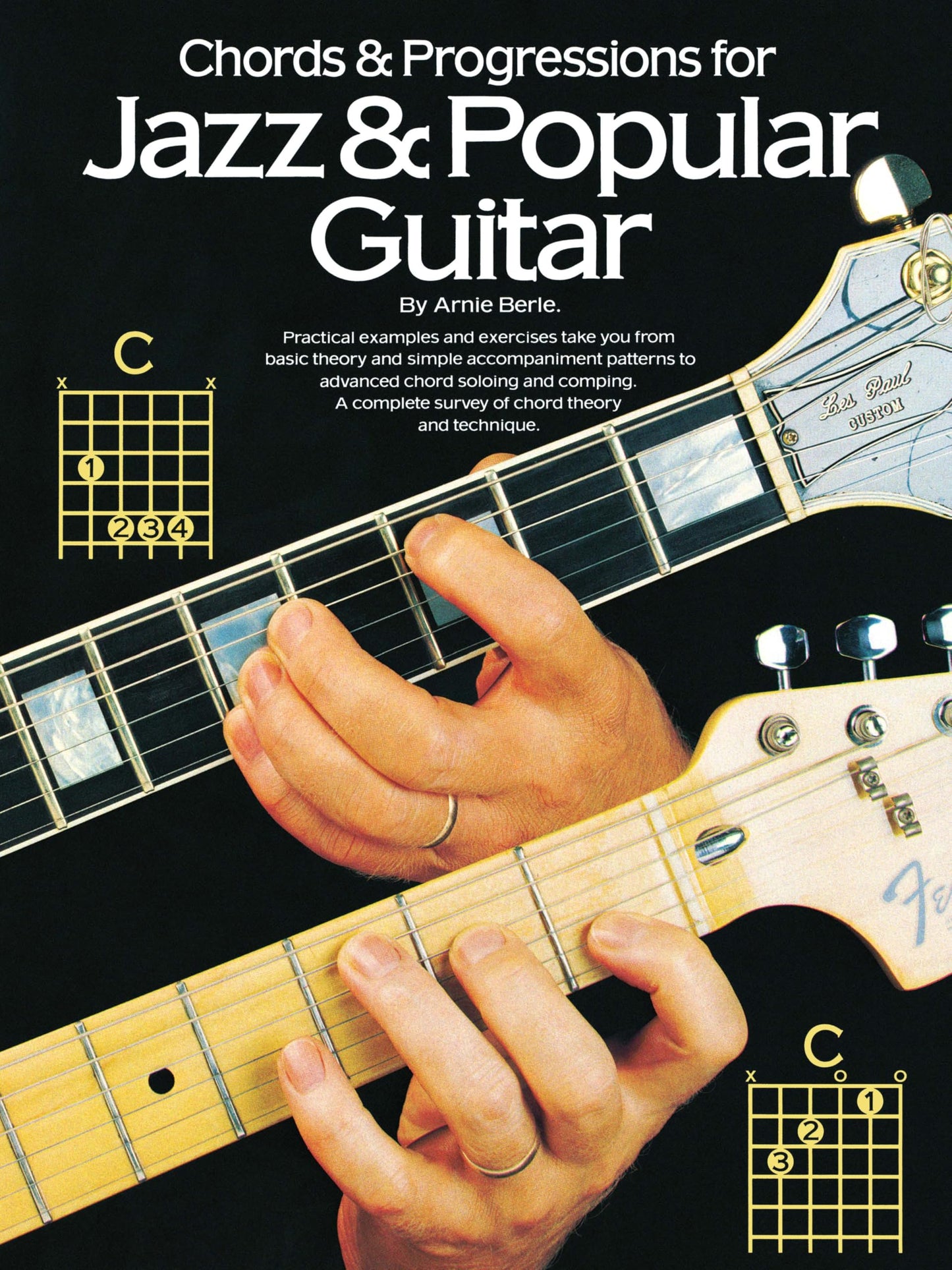 Arnie Berle Chords and Progressions for Jazz and Popular Guitar Guitar Sheet Music and Instruction Songbook Jazz Guitar Chord Theory and Comping Techn book cover