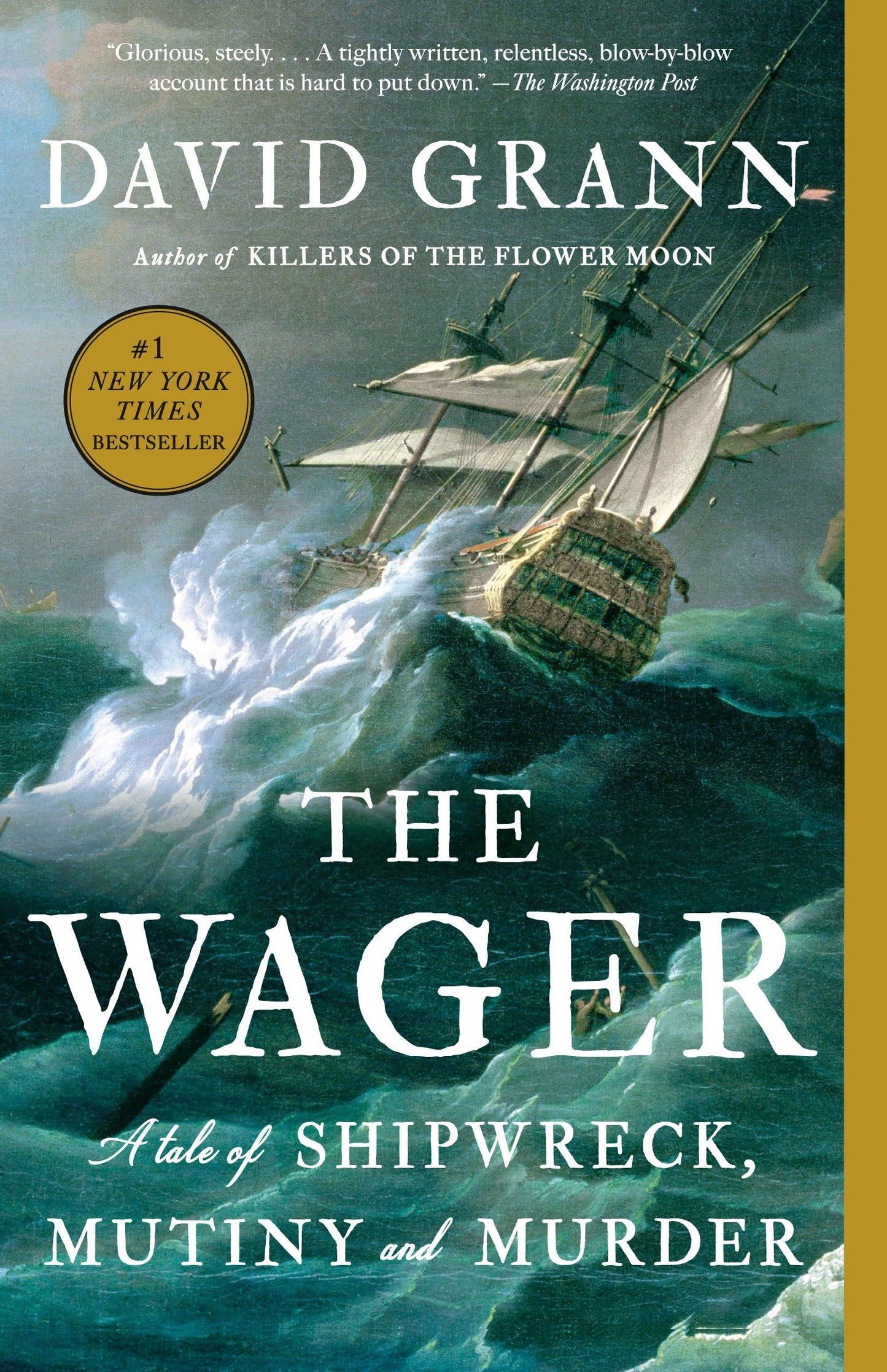 The Wager book cover