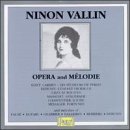 Ninon Vallin: Opera & Melodie book cover