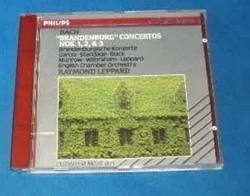 Bach: Brandenburg Concertos Nos. 1, 2, & 3 book cover