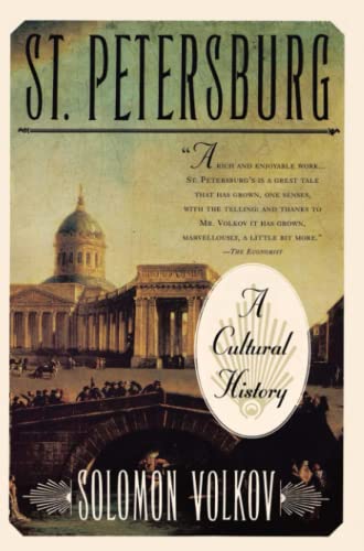 St. Petersburg: A Cultural History book cover