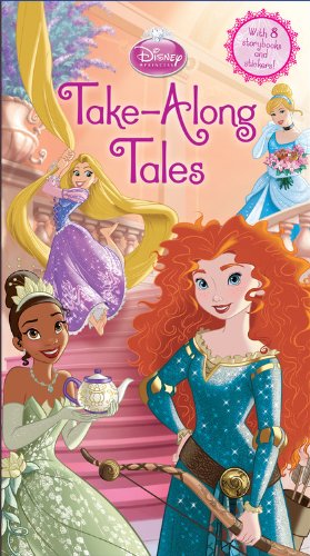 Disney Princess Take-Along Tales: With 8 Storybooks and Stickers!