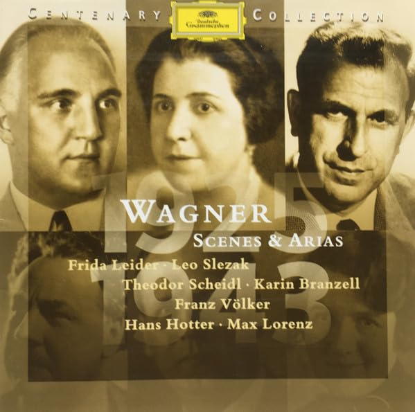 Wagber;Scenes and Arias book cover