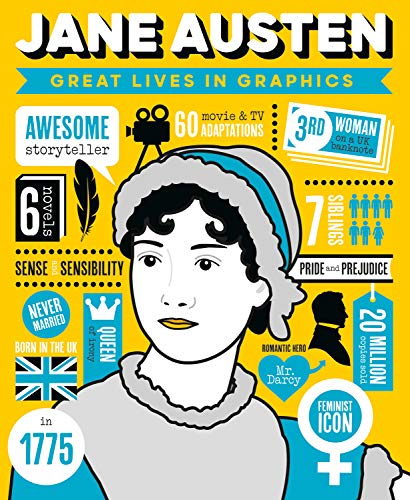 Great Lives in Graphics: Jane Austen book cover