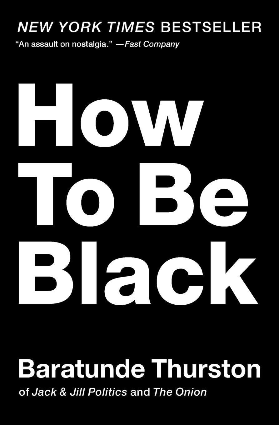 How to Be Black book cover