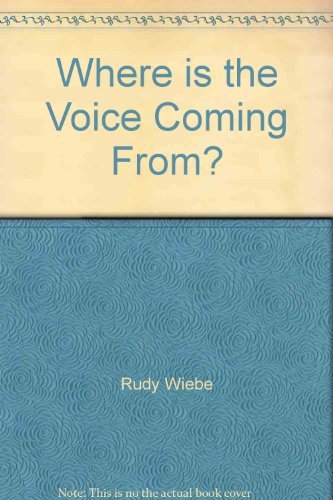Where is the Voice Coming From? book cover
