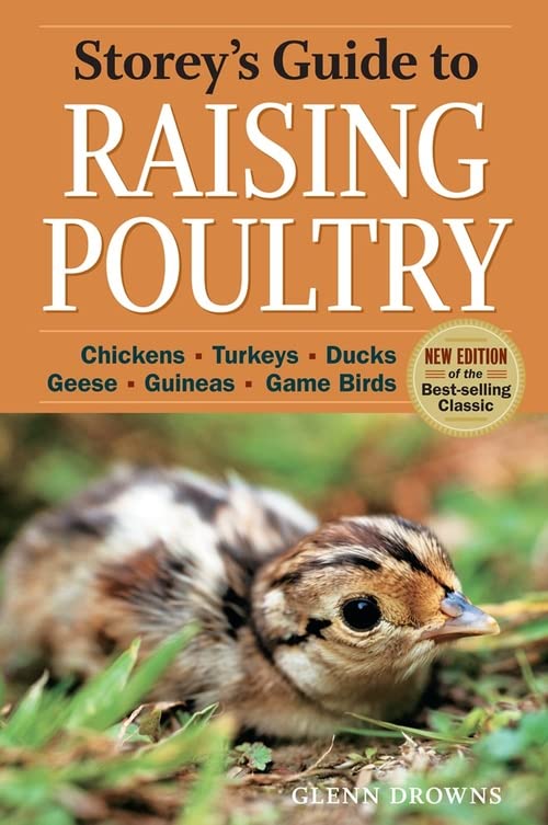 Storey's Guide to Raising Poultry, 4th Edition: Chickens, Turkeys, Ducks, Geese, Guineas, Game Birds book cover