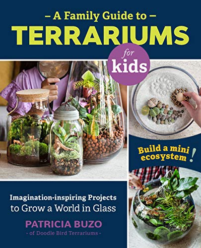 Family Guide to Terrariums for Kids: Imagination-Inspiring Projects to Grow a World in Glass - Build a Mini Ecosystem! book cover