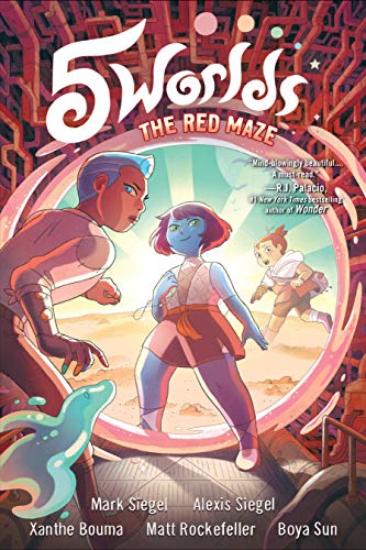 5 Worlds Book 3: The Red Maze book cover