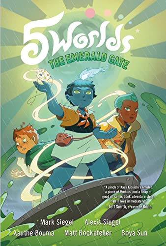 5 Worlds Book 5: The Emerald Gate book cover