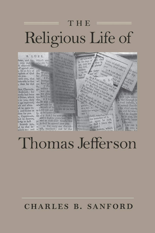Religious Life of Thomas Jefferson book cover