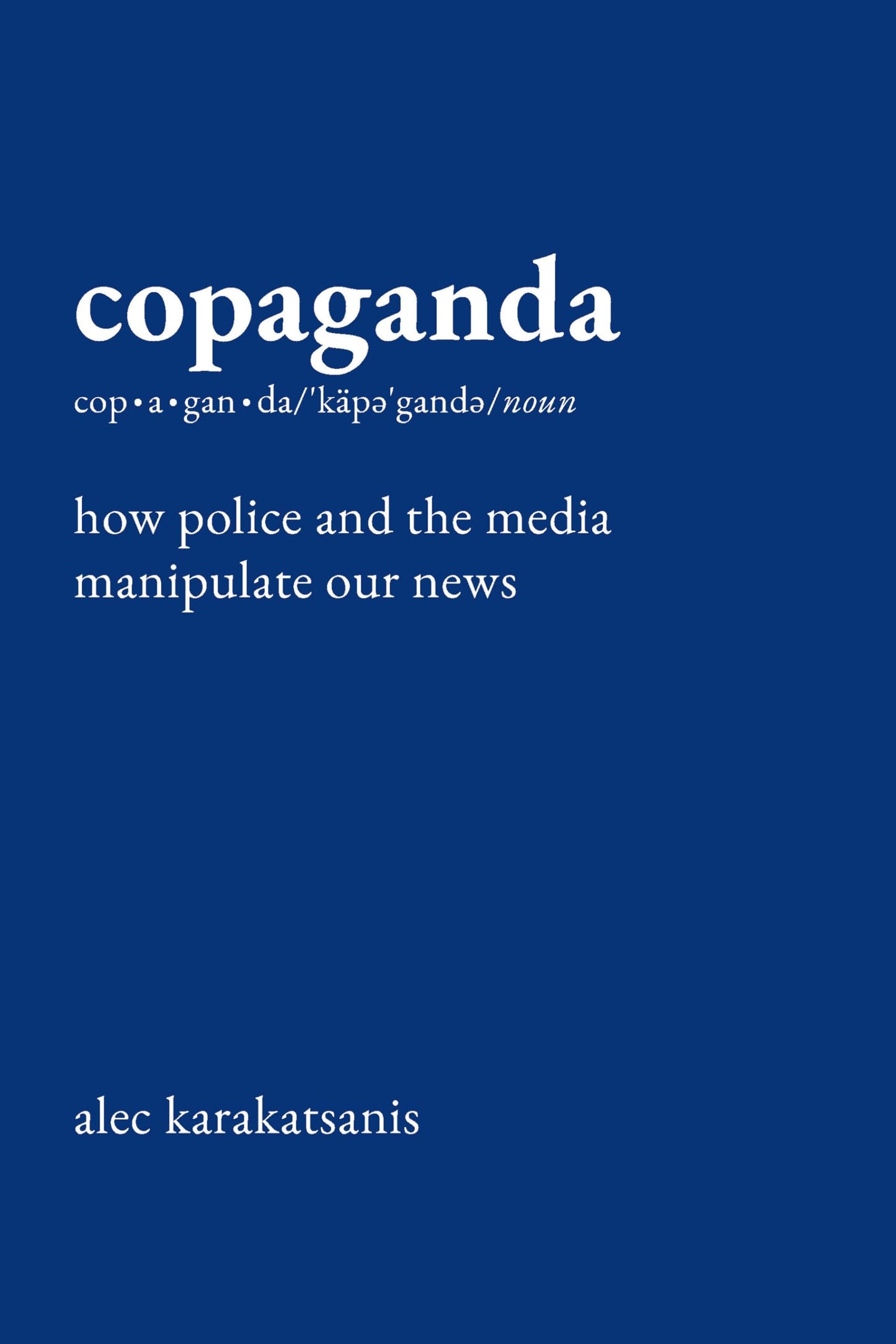 Copaganda book cover