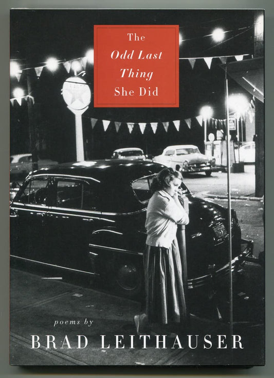 Odd Last Thing She Did: Poems book cover