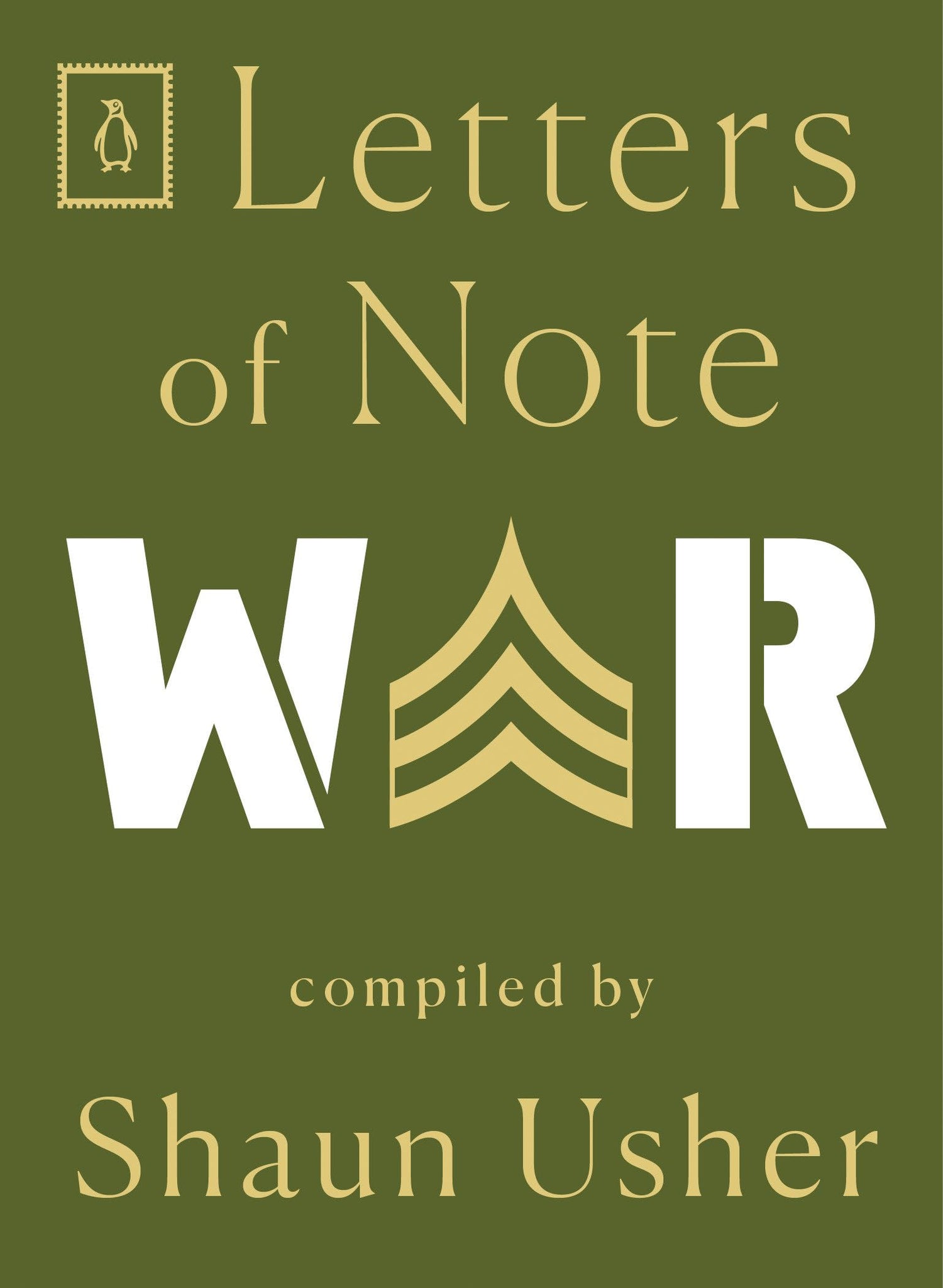 Letters of Note: War book cover
