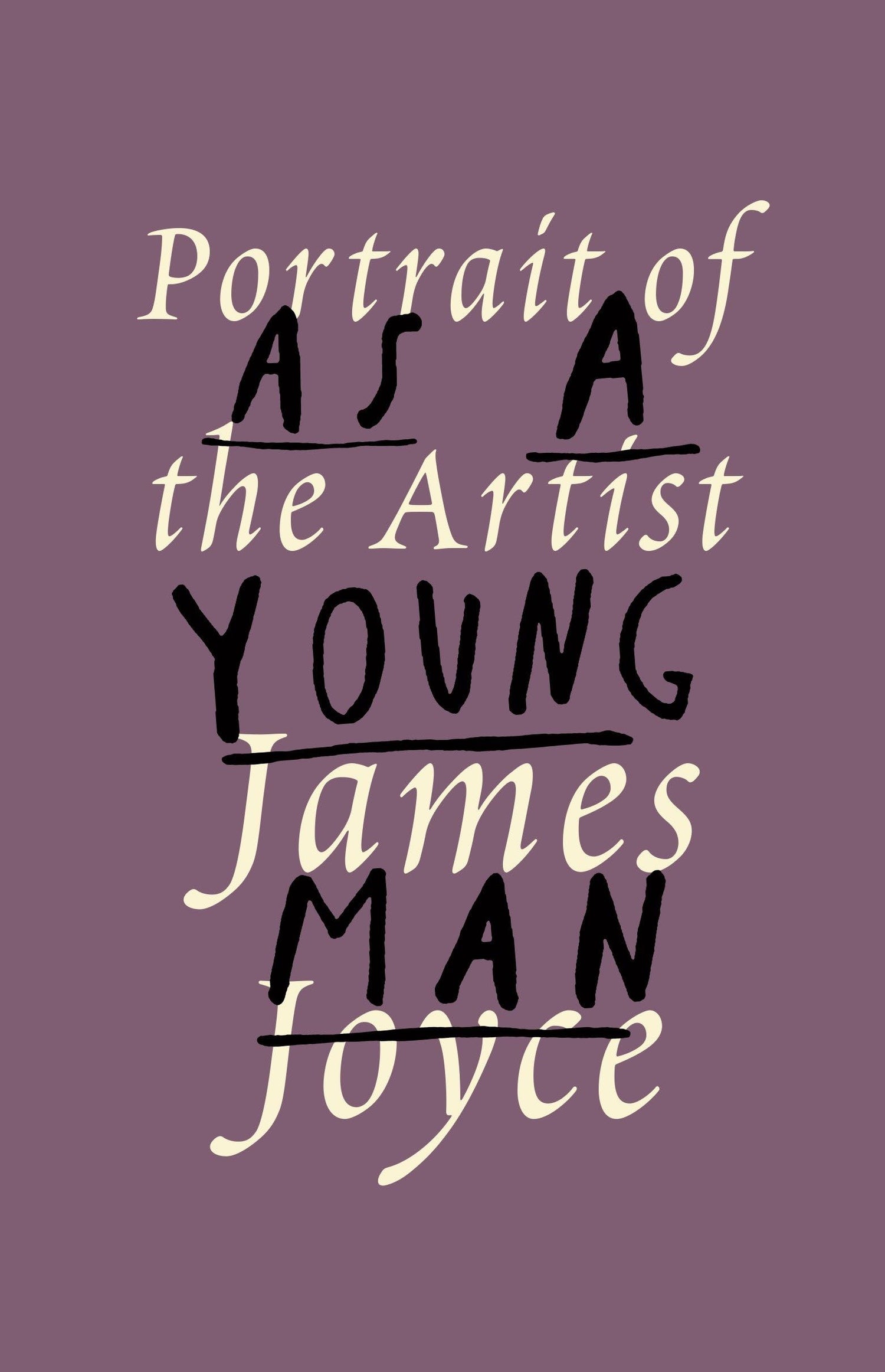 Portrait of the Artist as a Young Man book cover