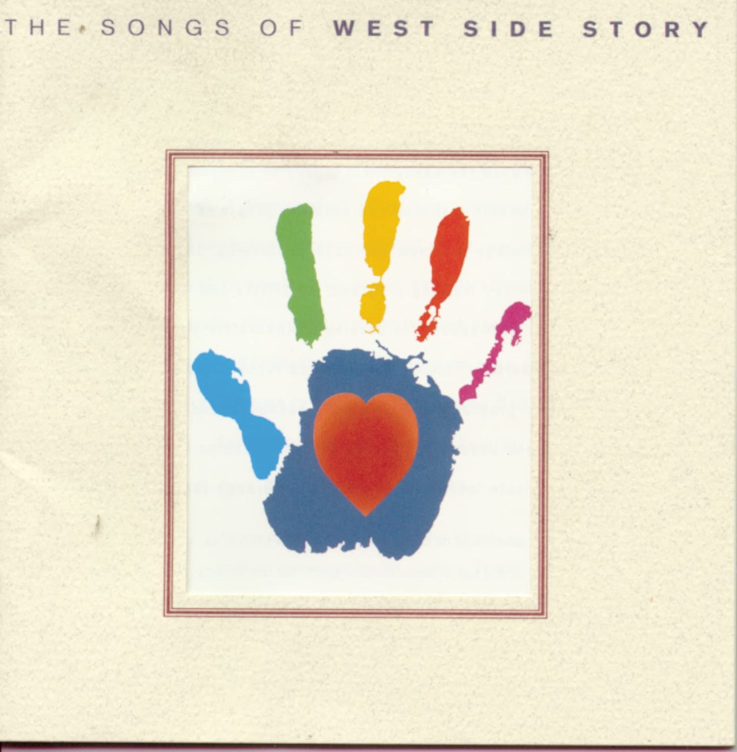 The Songs Of West Side Story book cover