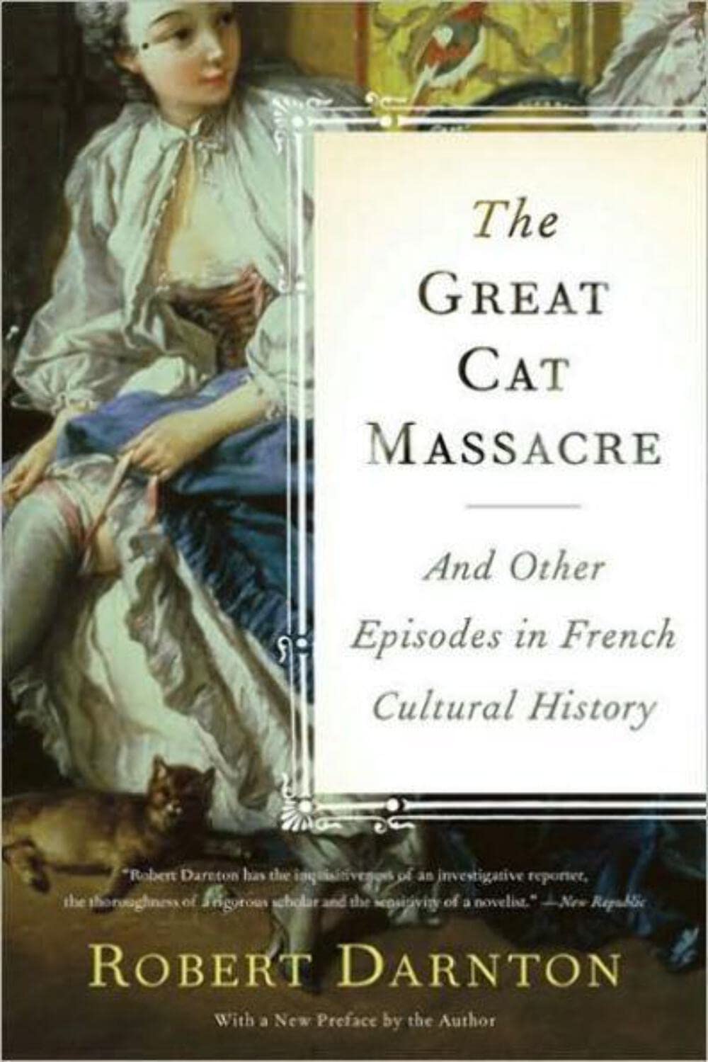 Great Cat Massacre: And Other Episodes in French Cultural History book cover