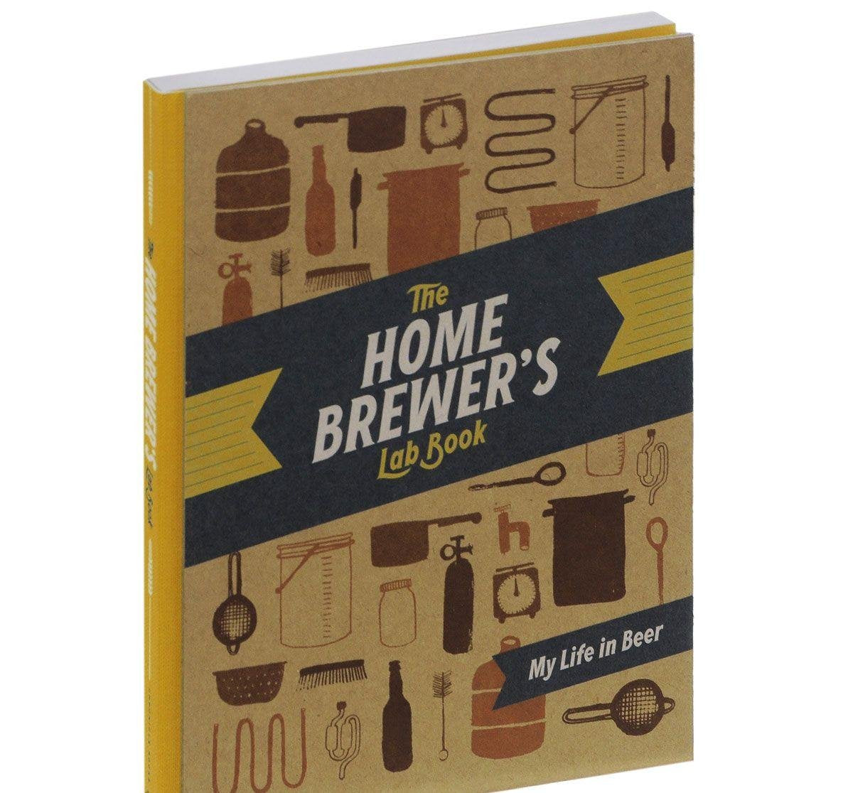 Home Brewer's Lab Book: My Life in Beer book cover