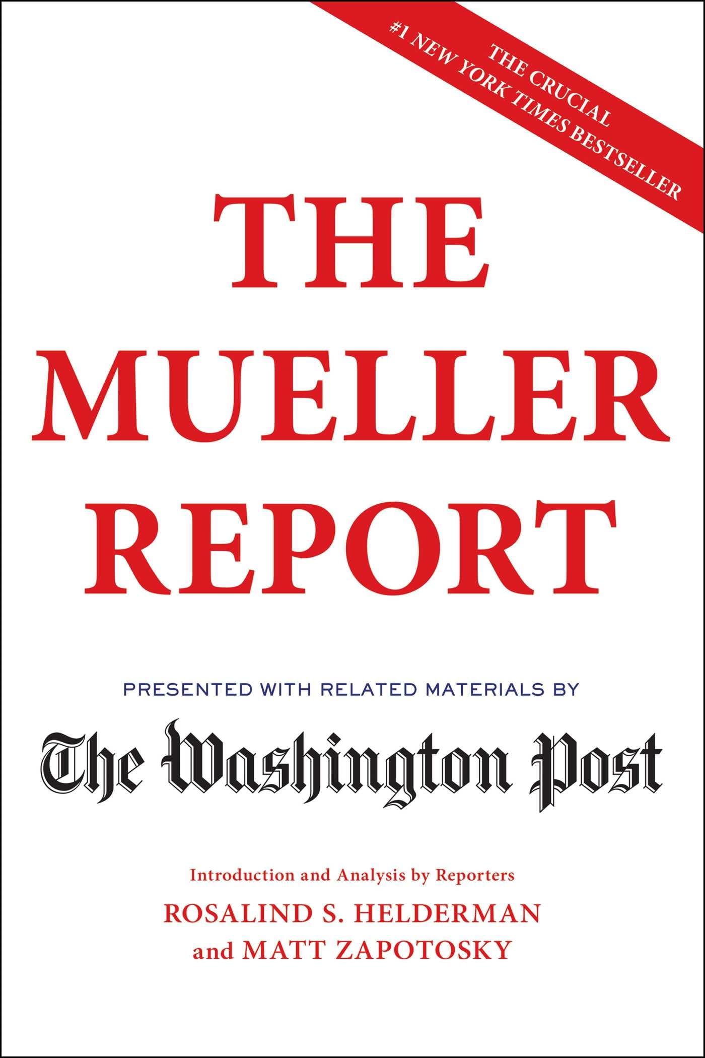 Mueller Report book cover