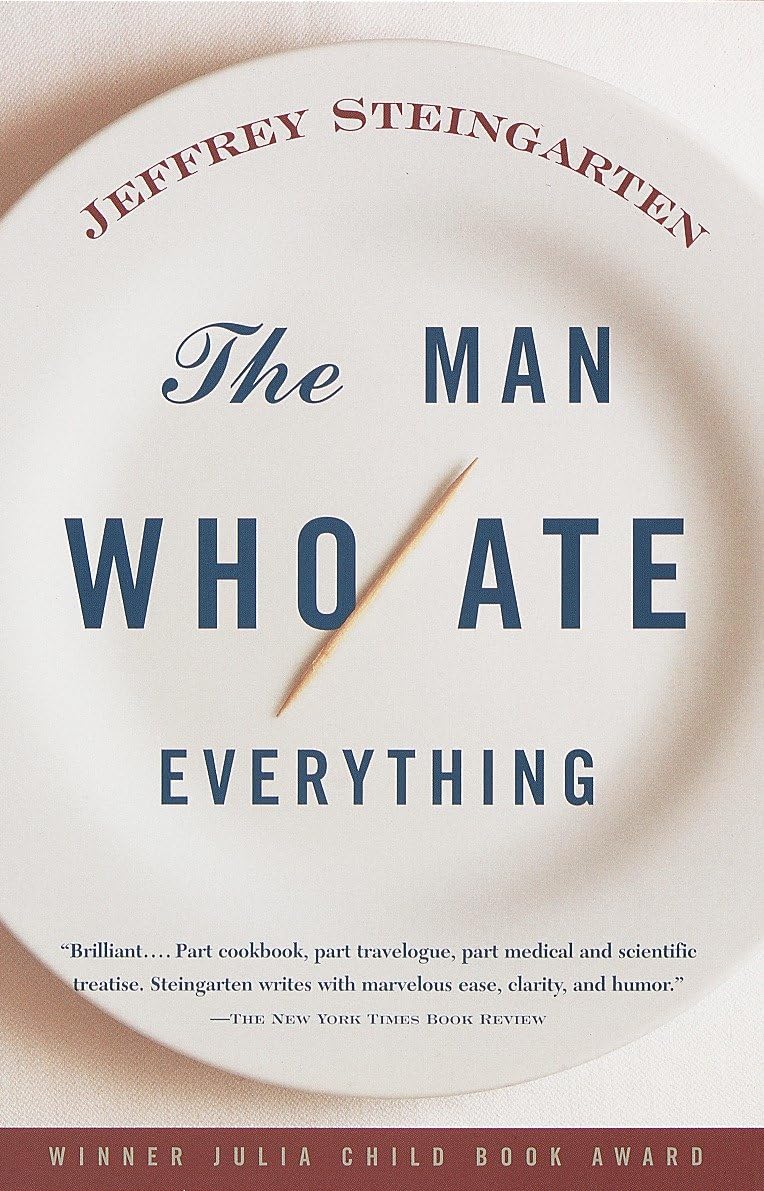 Man Who Ate Everything book cover