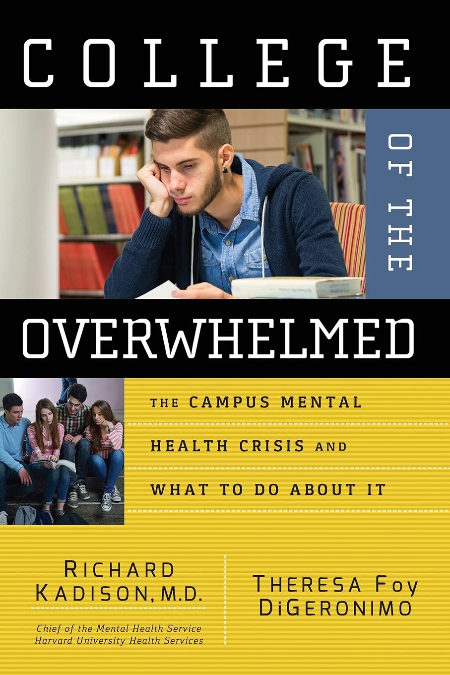 College of the Overwhelmed: The Campus Mental Health Crisis and What to Do About It book cover