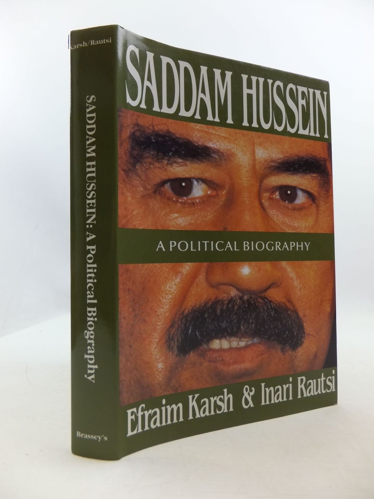 Saddam Hussein: A Political Biography (UK) book cover