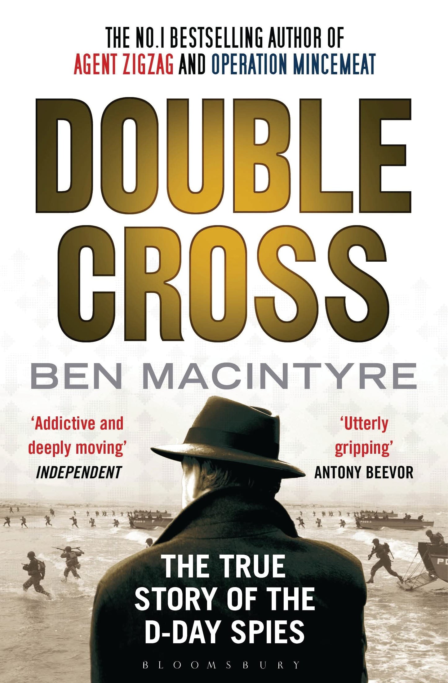 Double Cross: The True Story of the D-Day Spies. Ben Macintyre book cover