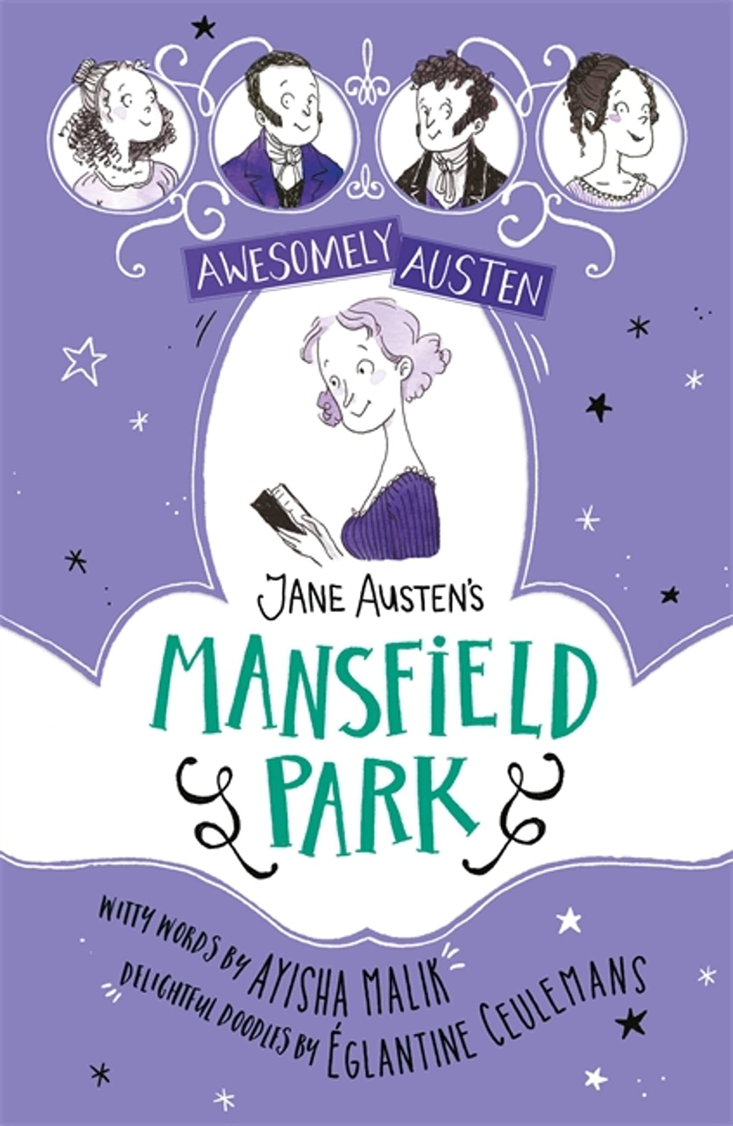 Awesomely Austen - Illustrated and Retold: Jane Austen's Mansfield Park book cover