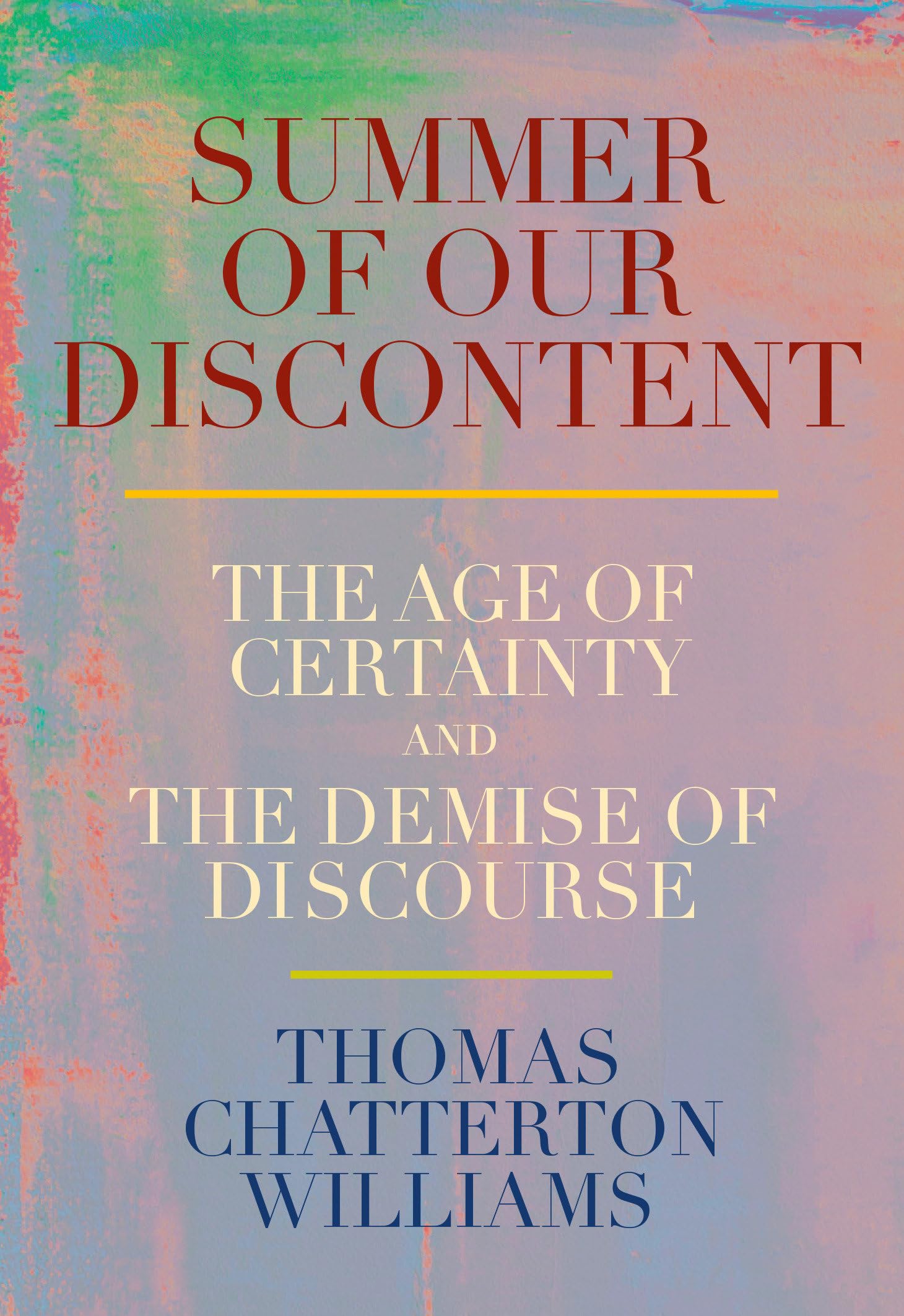 Summer of Our Discontent book cover