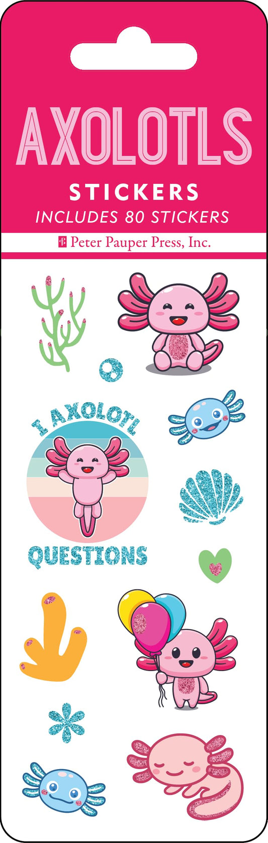 Axolotls Sticker Set