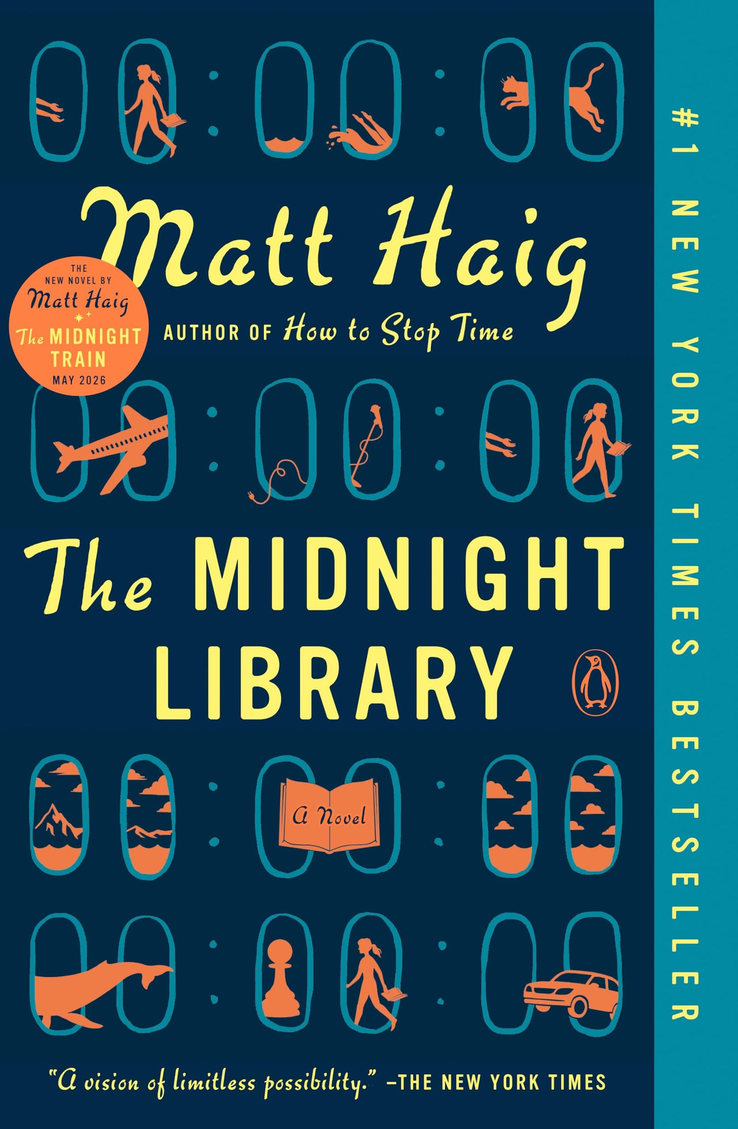 The Midnight Library book cover