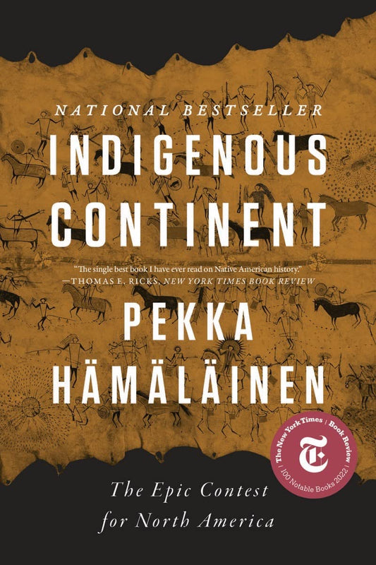 Indigenous Continent: The Epic Contest for North America book cover
