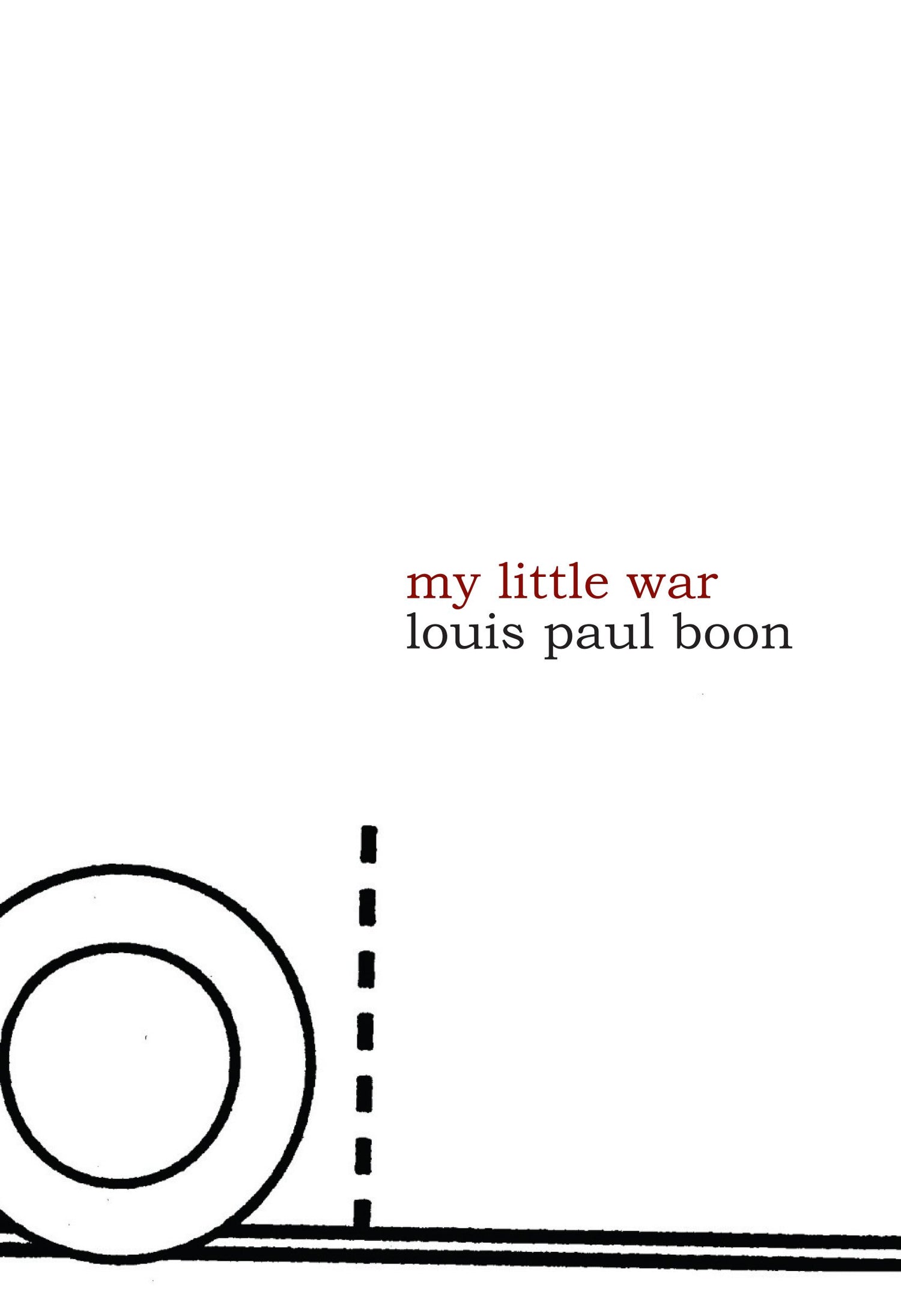 My Little War book cover