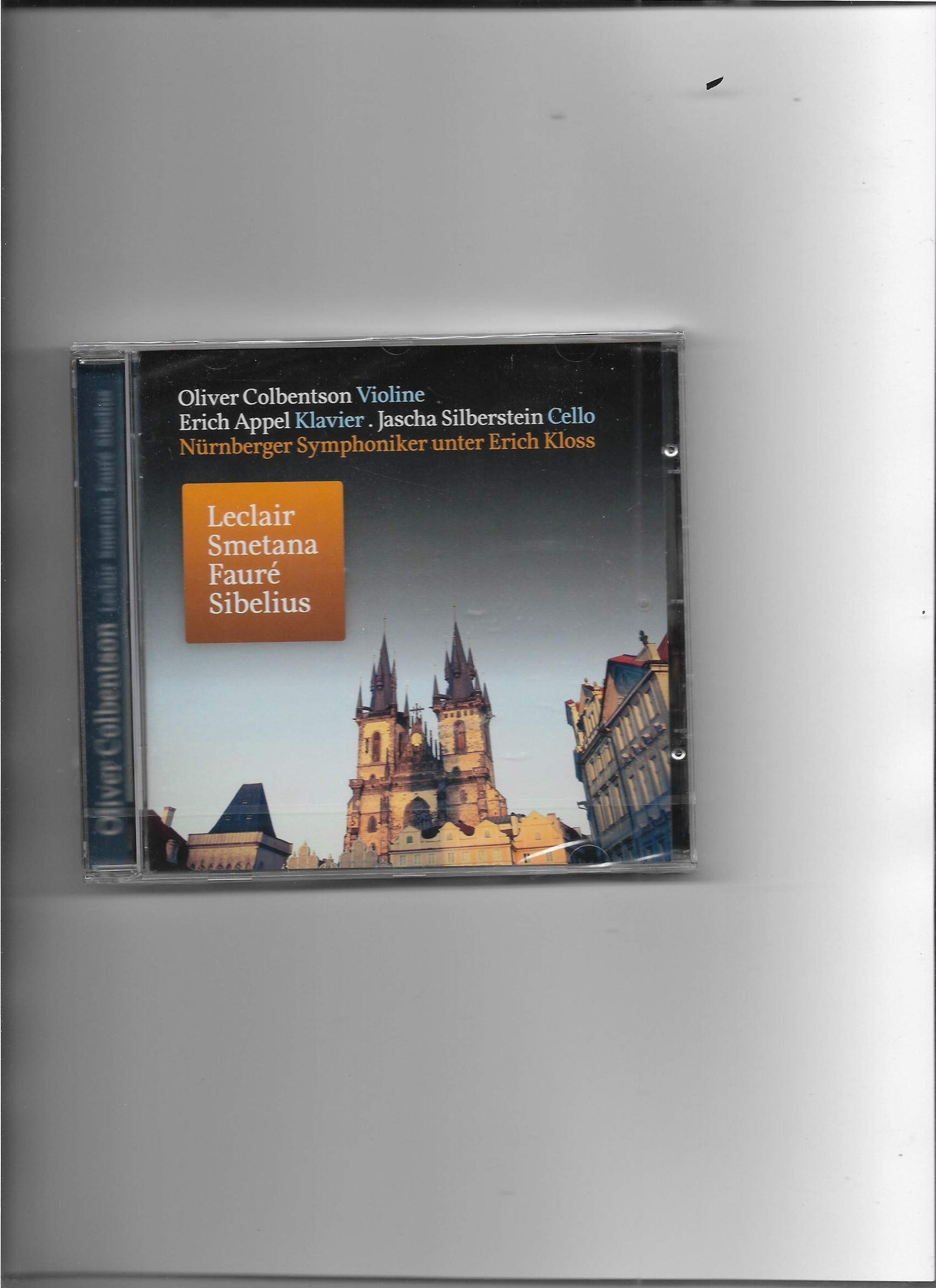 Leclair Smetana Faure Sibelius book cover