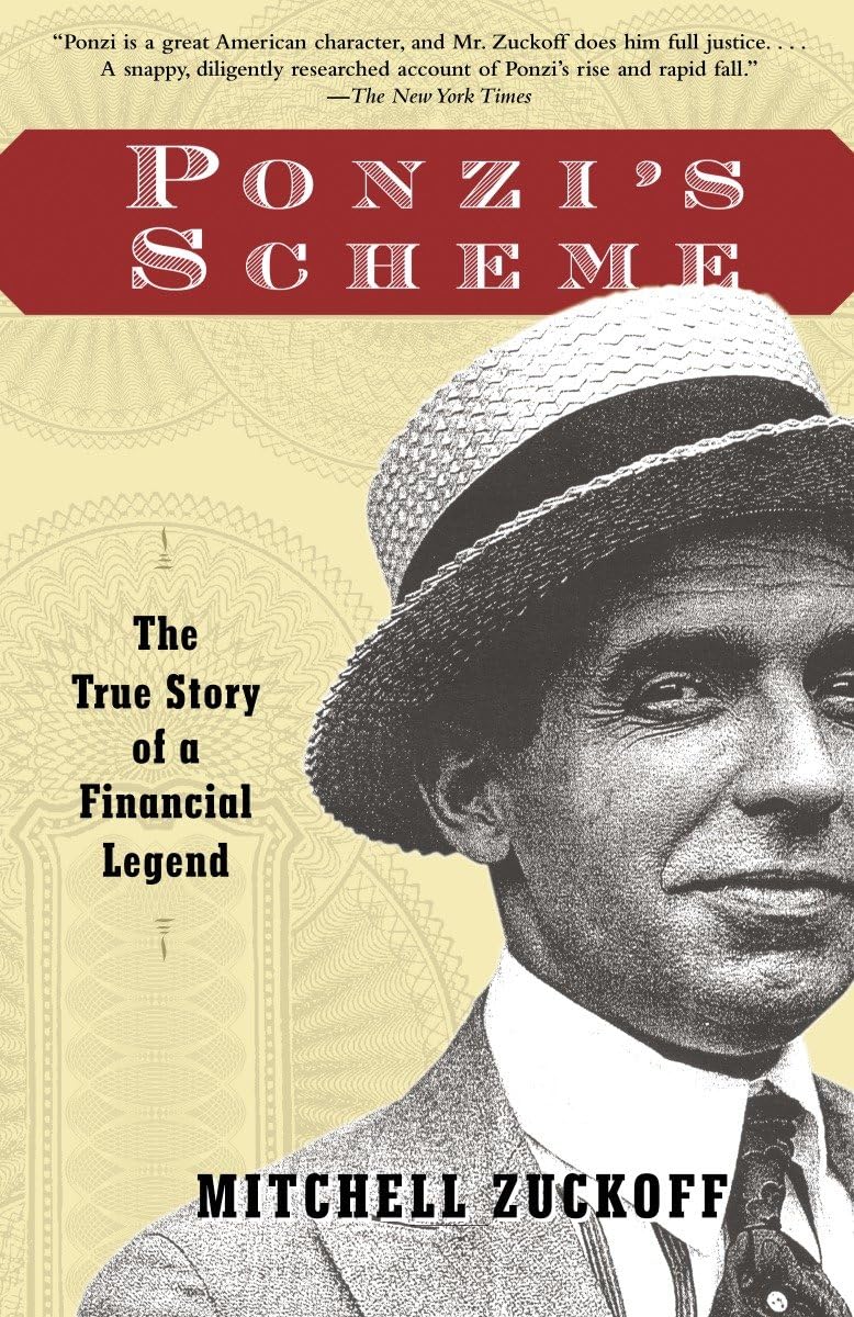 Ponzi's Scheme: The True Story of a Financial Legend book cover