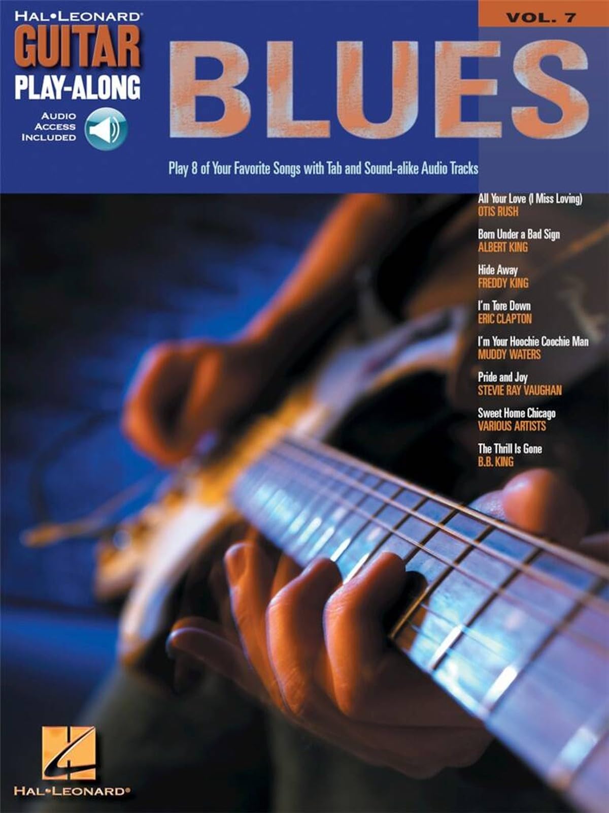 Blues - Guitar Play-Along Volume 7 (Book/Online Audio) [With CD (Audio)] book cover